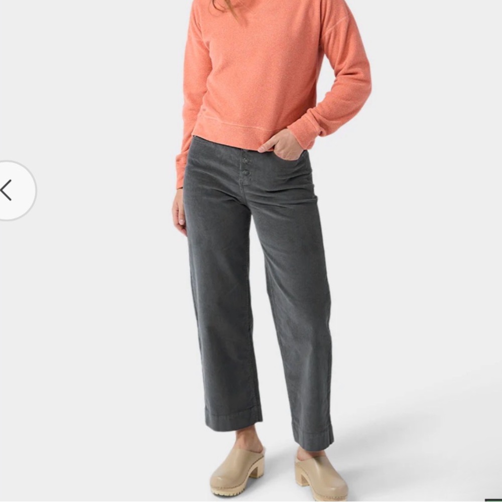 Stio Women's Rivet Wide Leg Corduroys 2